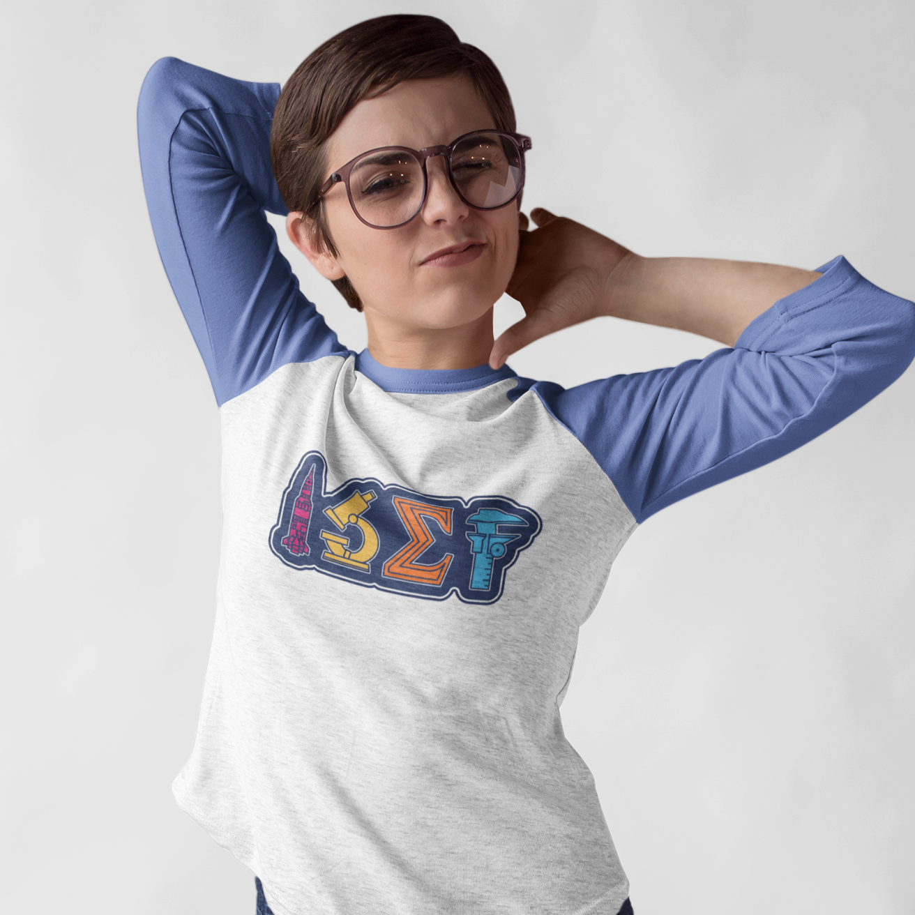 Regeneron ISEF 3/4-Sleeve Baseball Tee